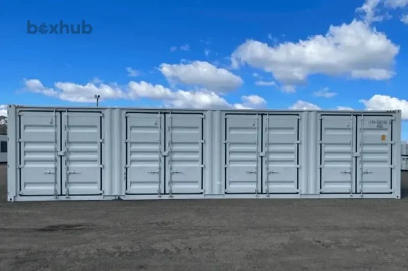 Side-door shipping container